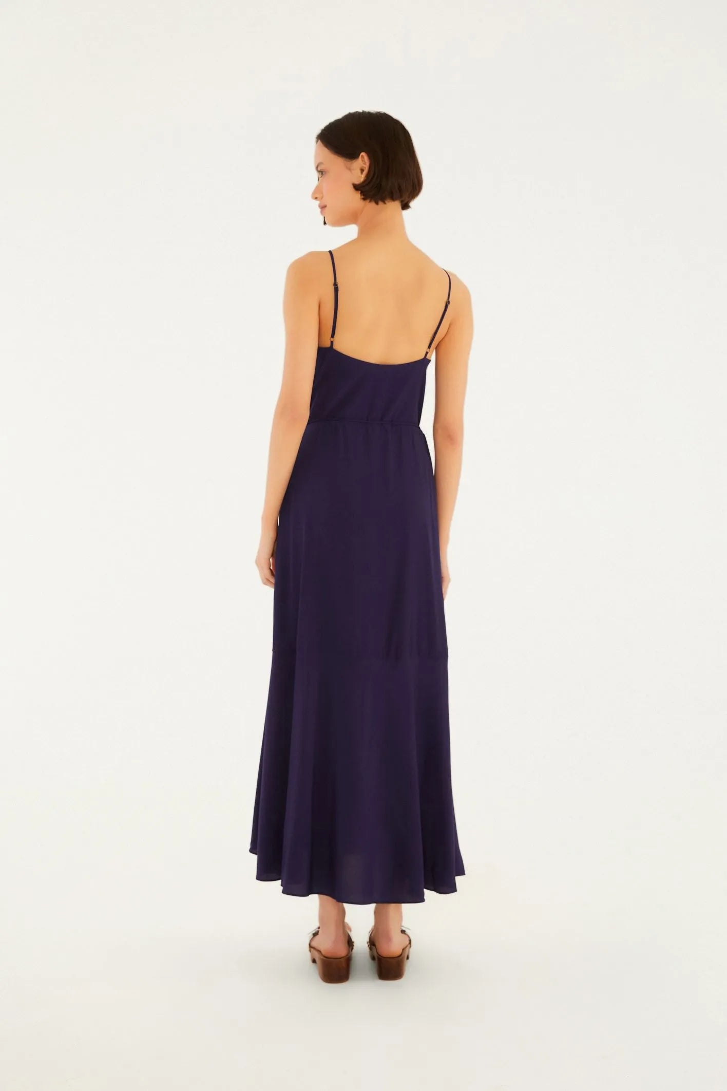 Vestido Transpasse Longo