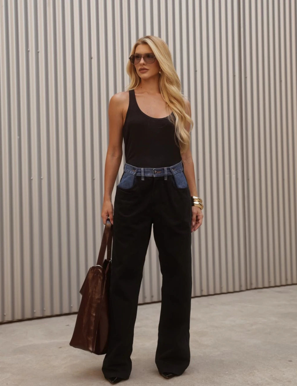 DADRI | Calça Magda Bicolor