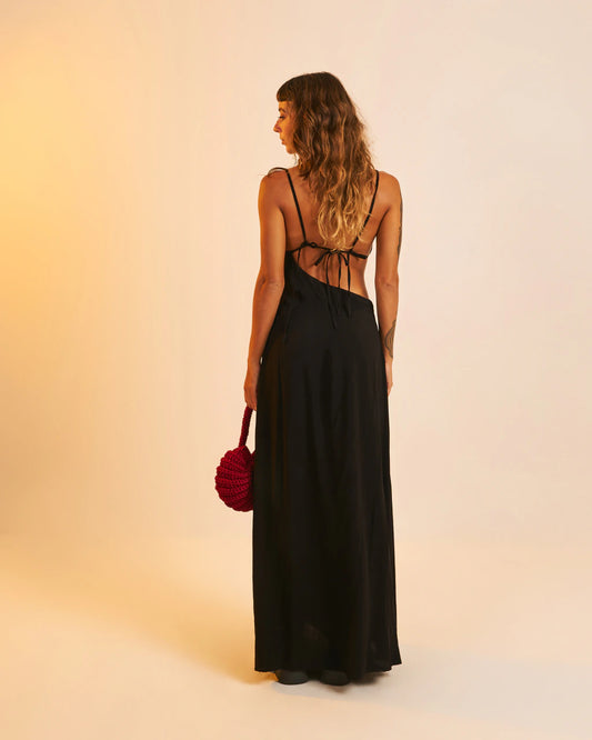 Vestido Longo Taci Preto