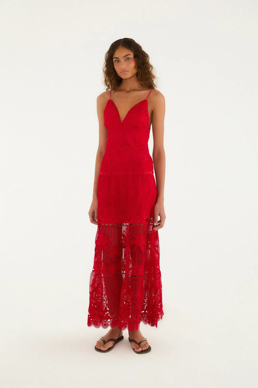 Vestido Longo Guipure Odara - ref351242_07431