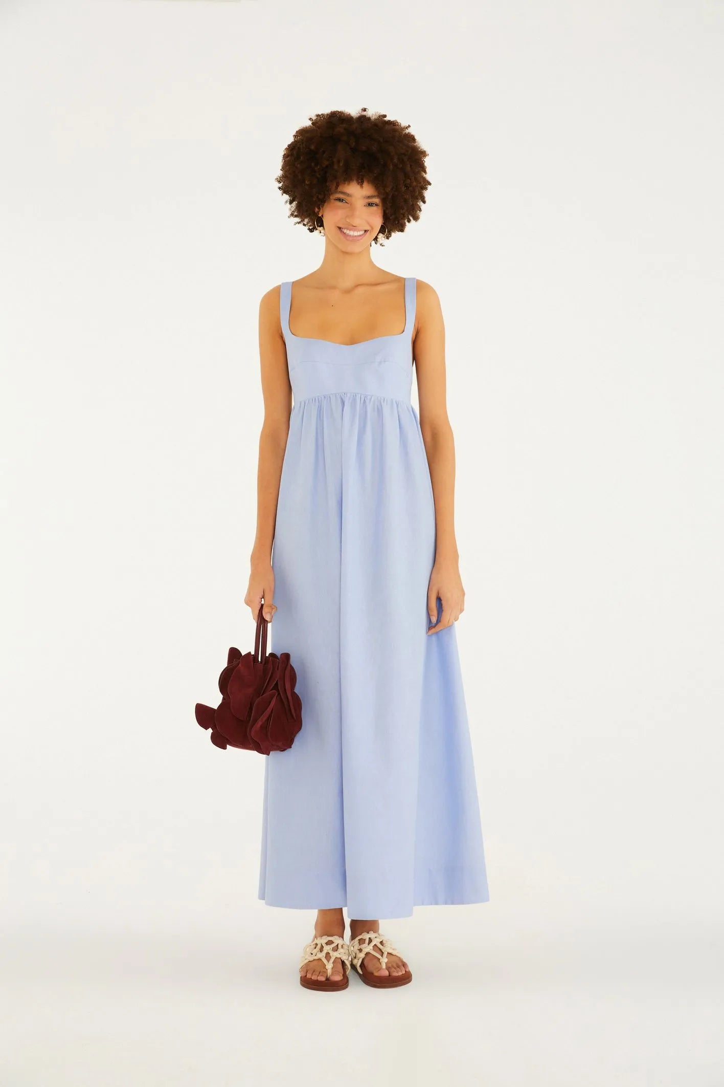 Vestido Longo Alças