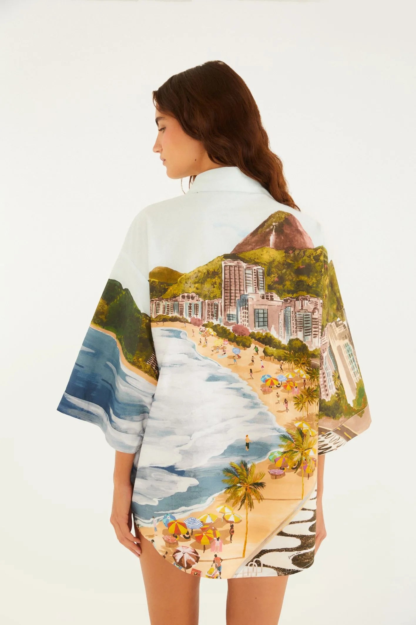 Camisa Farm Estampada Copacabana