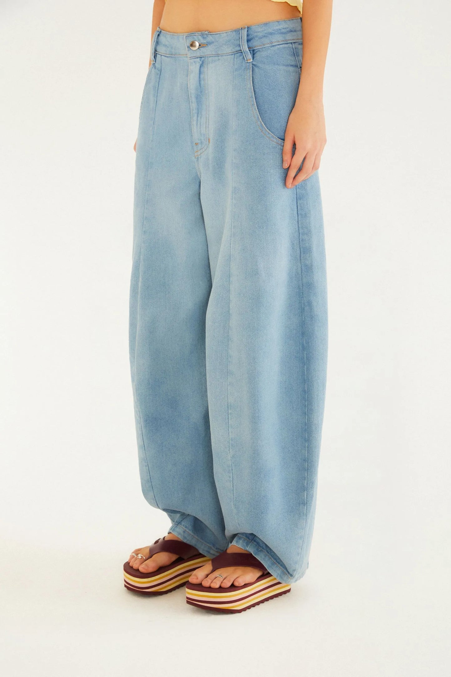 Calça Ballon Jeans