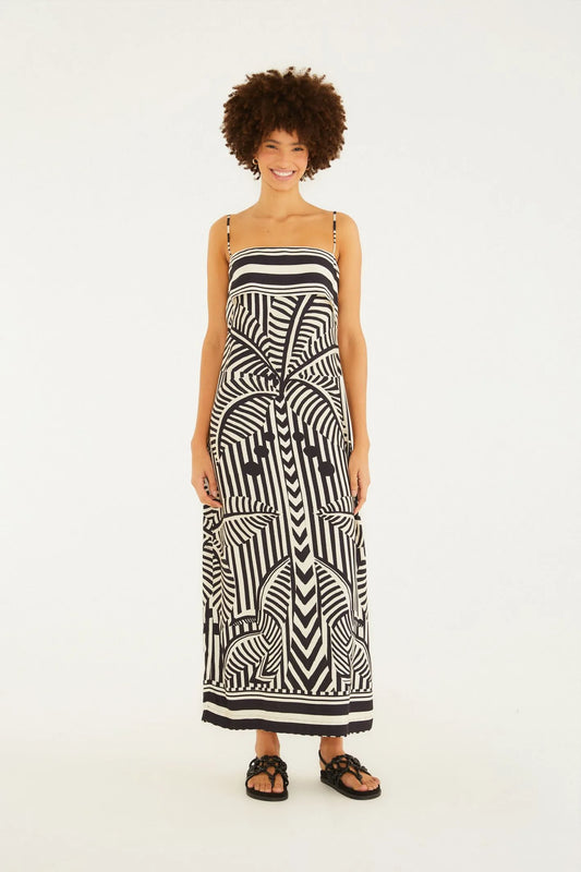 Vestido Listra Tropical