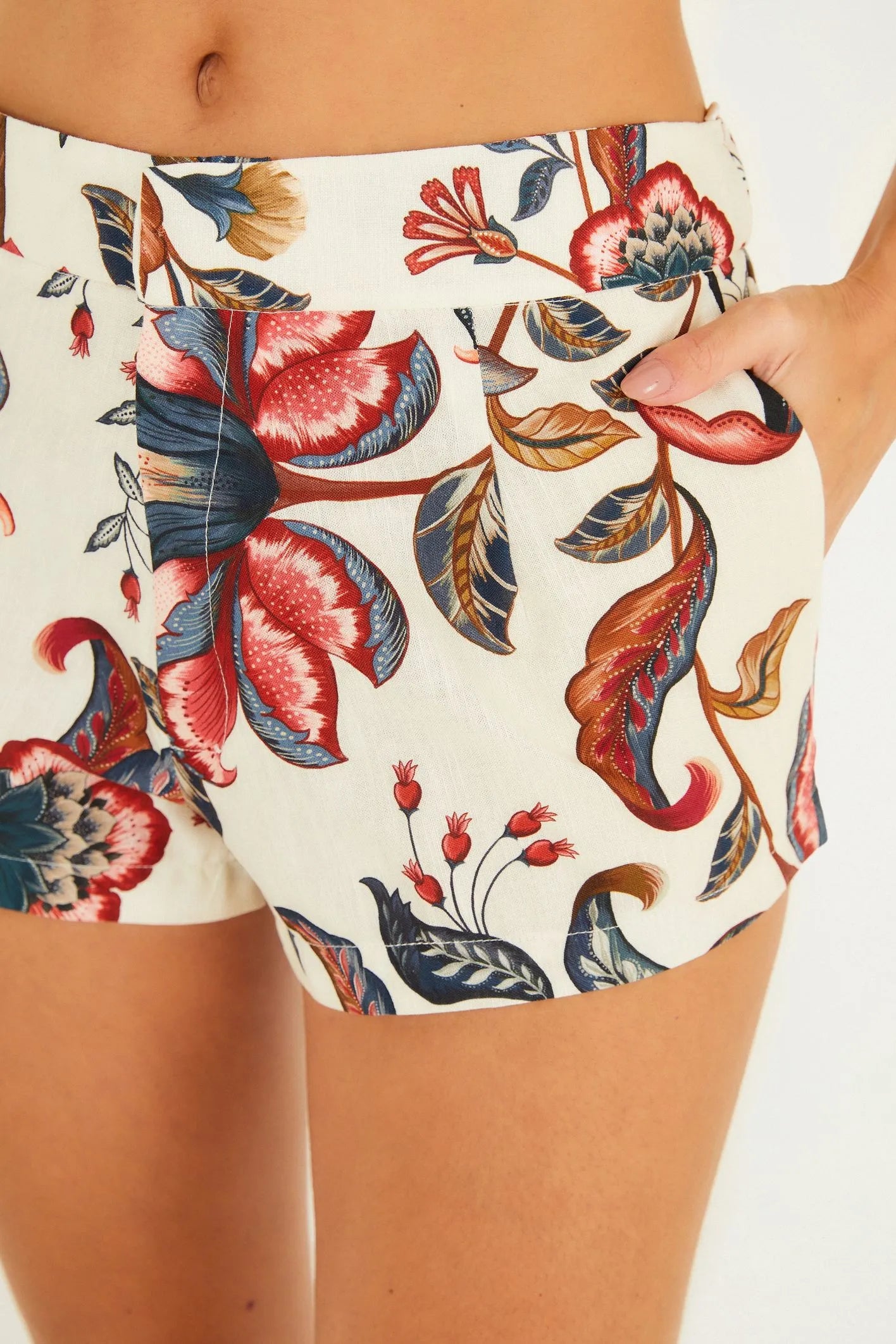 Short Mini Estampado Boho De Mar