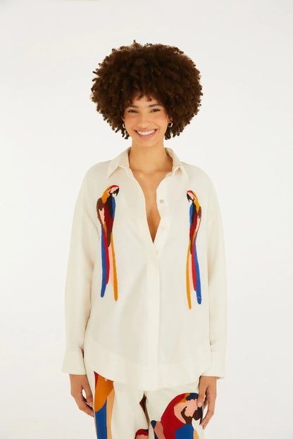 Camisa Bordada Araraquara