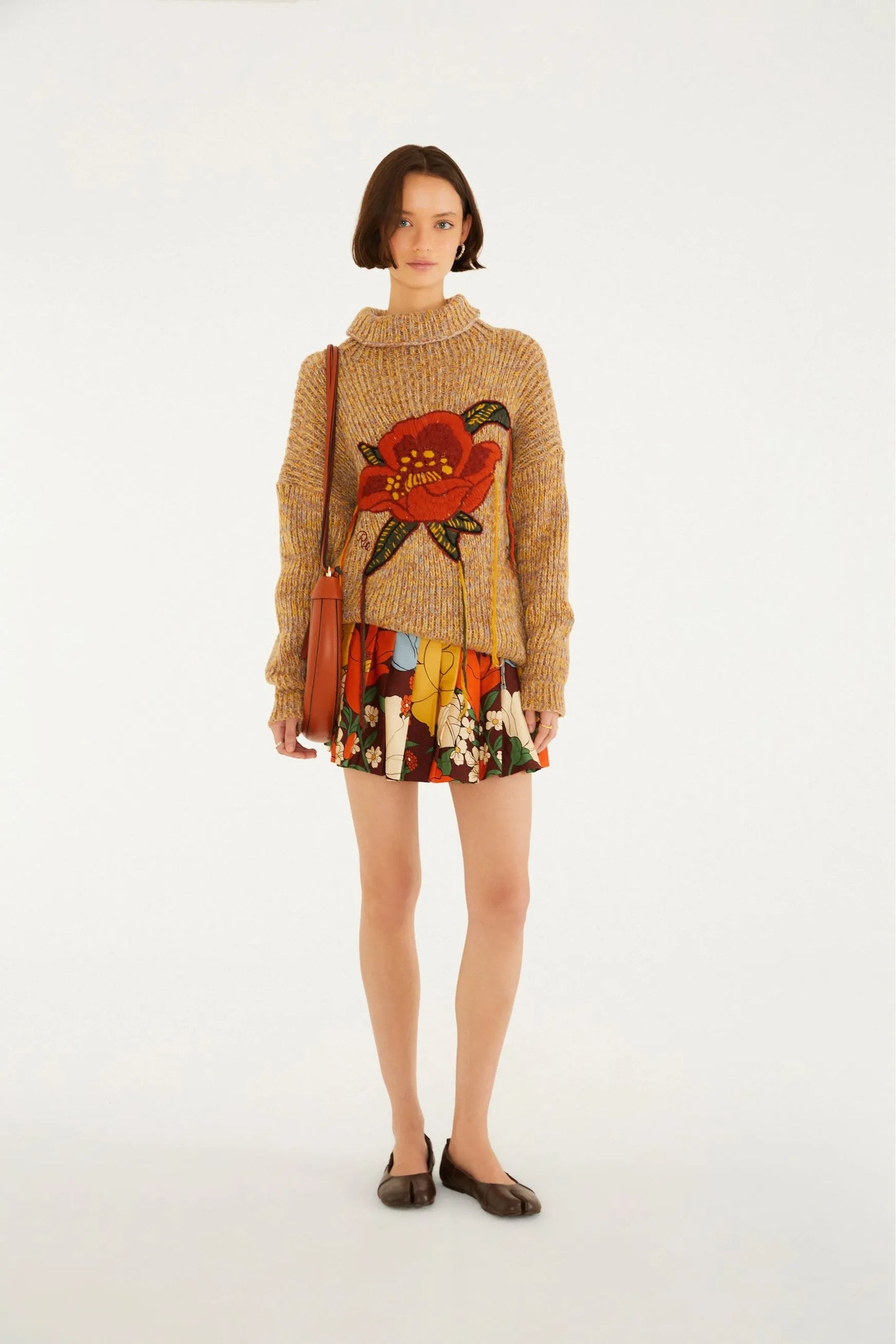 Pull Tricot Mesclado Farmrio