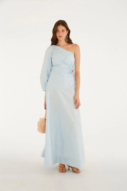 Vestido Ombro Só Midi