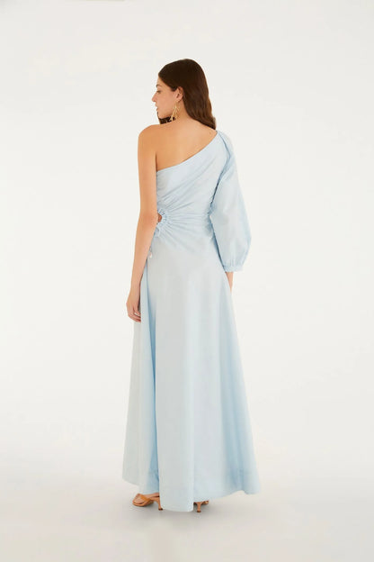 Vestido Ombro Só Midi