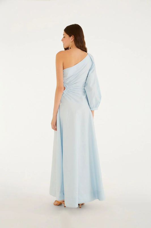 Vestido Ombro Só Midi