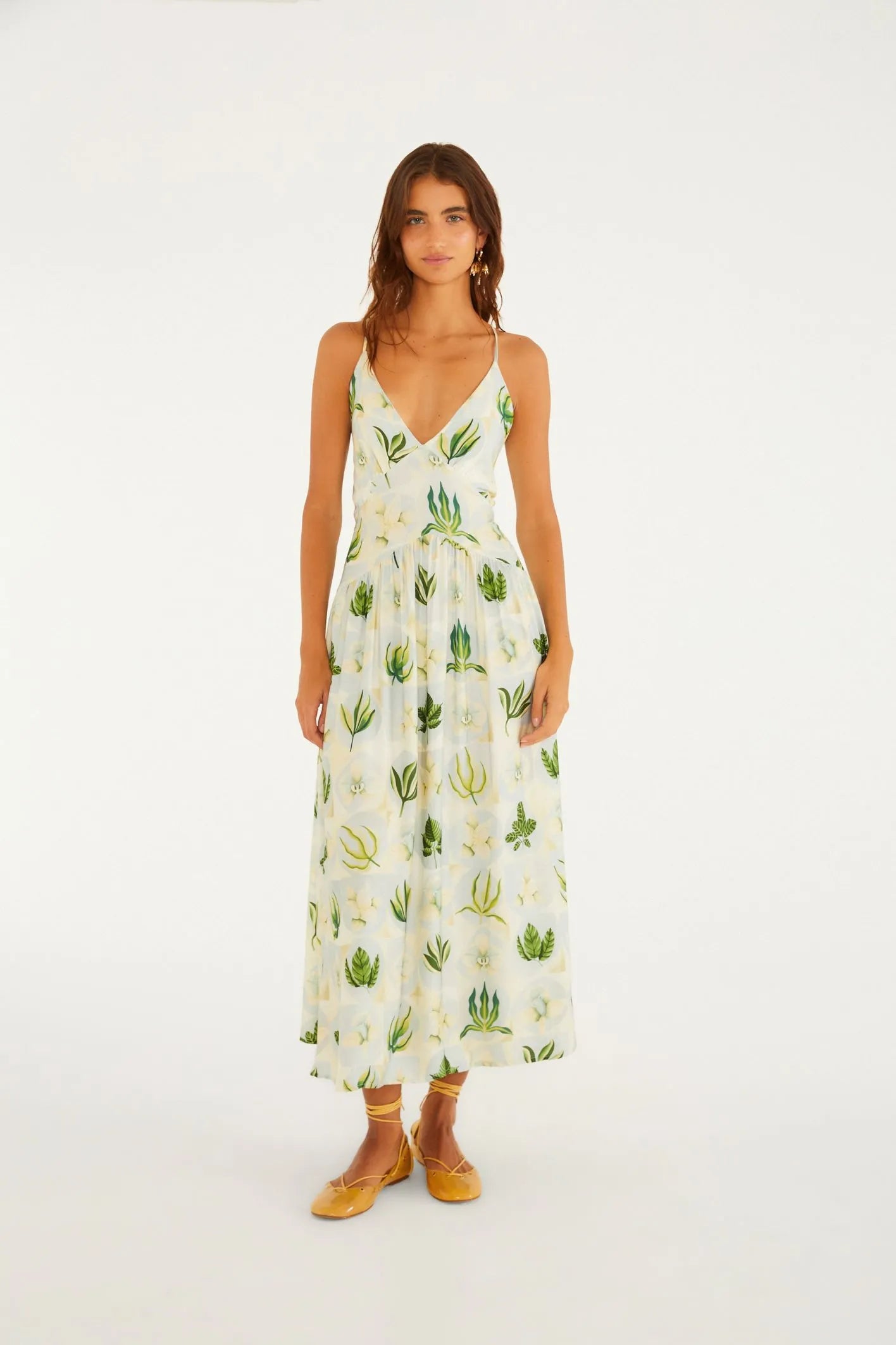 Vestido Cropped Estampado Verano