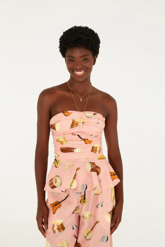 Blusa Estampada Som Do Rio