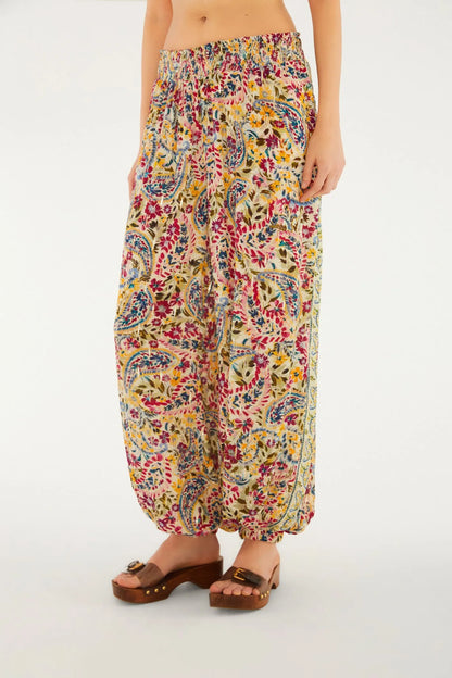 Calça Estampada Brisa De Flor