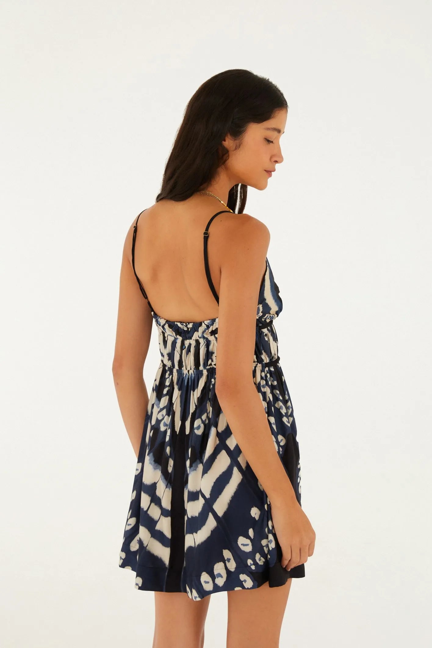 Vestido Curto Alcinha Estampado Panapana