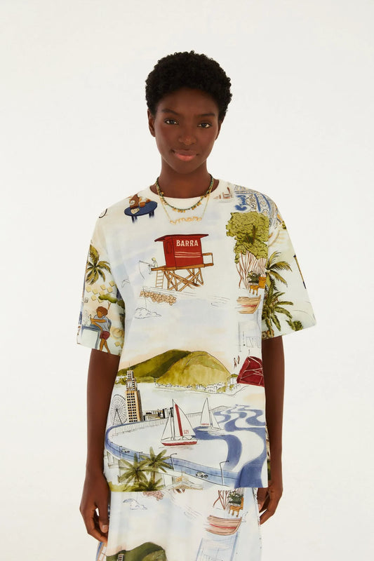 T-Shirt Básica Encanto Do Rio