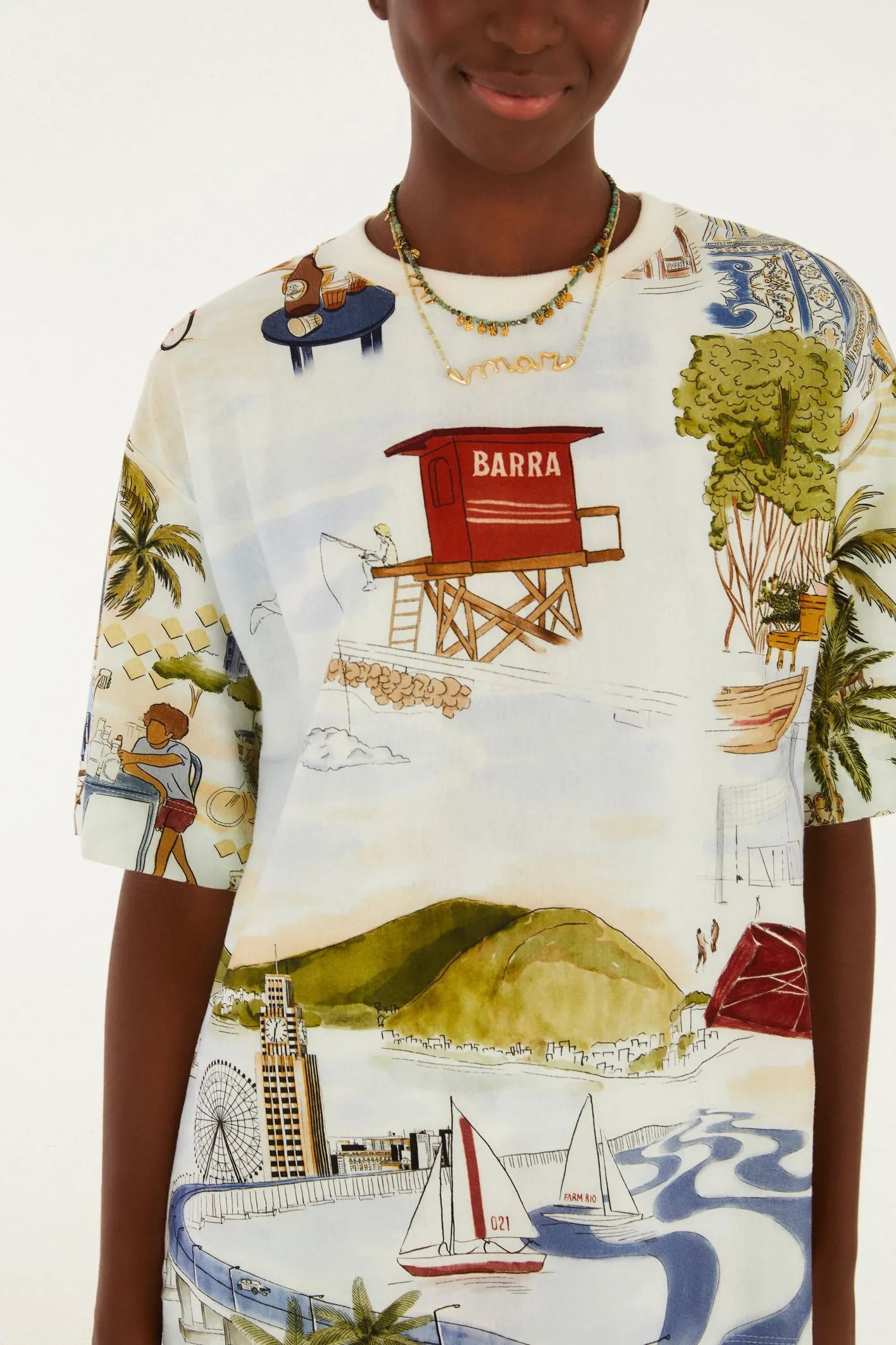 T-Shirt Básica Encanto Do Rio