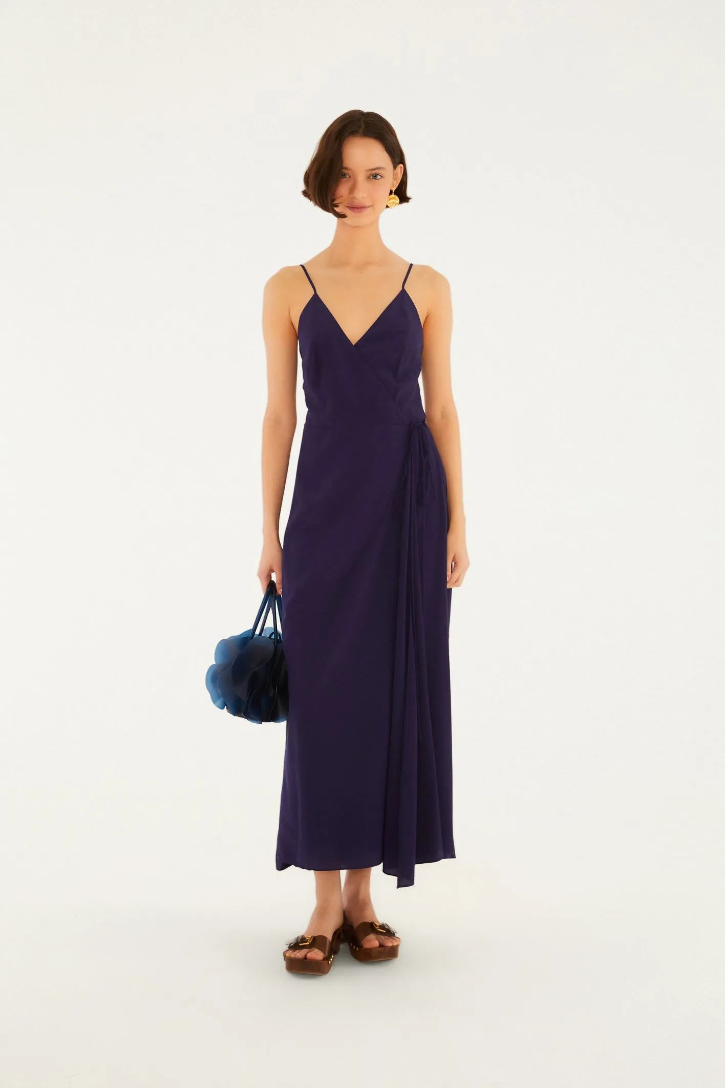 Vestido Transpasse Longo