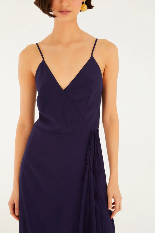 Vestido Transpasse Longo