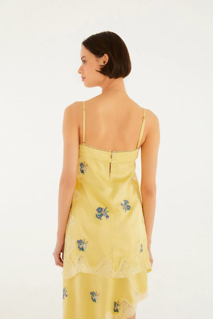FARM Rio | Blusa Artesanal Floral Leni