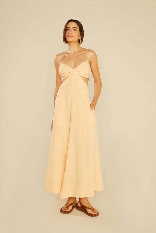 Vestido busto pespontos  OhBoy