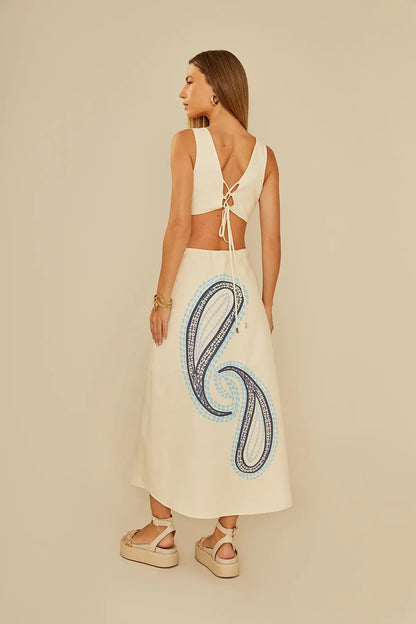 Vestido estampa paisley - OhBoy