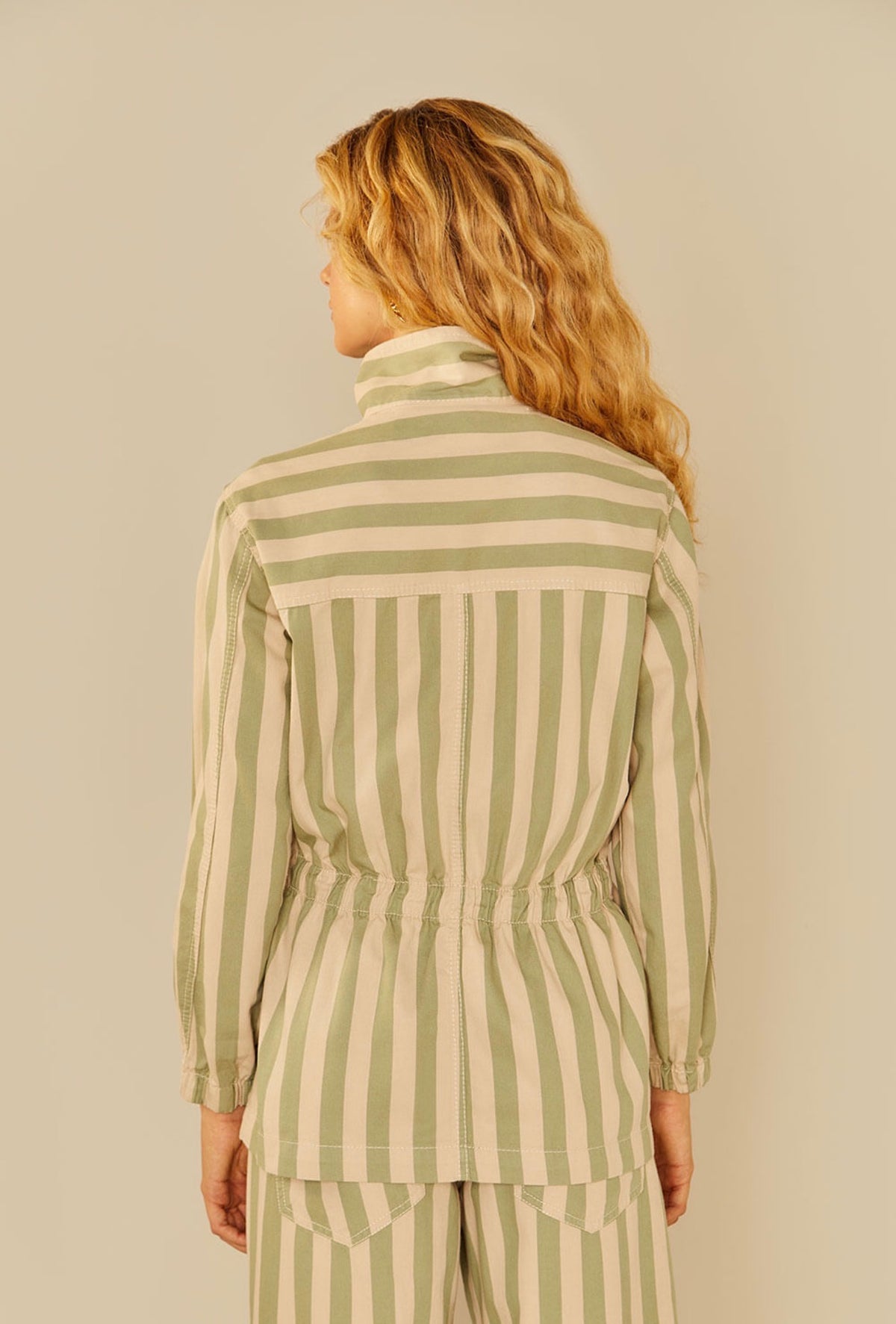 OhBoy | Calça Sarja Listra - Verde Malaquita
