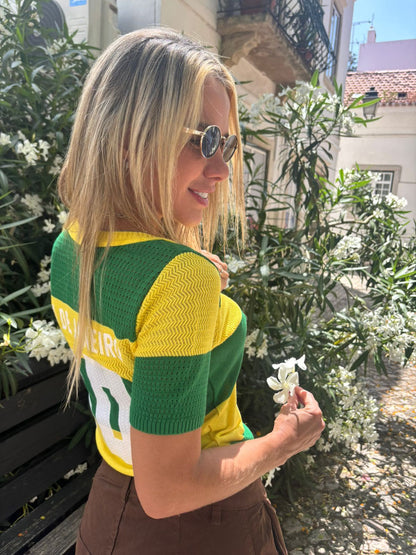 T-shirt tricô  BRASIL