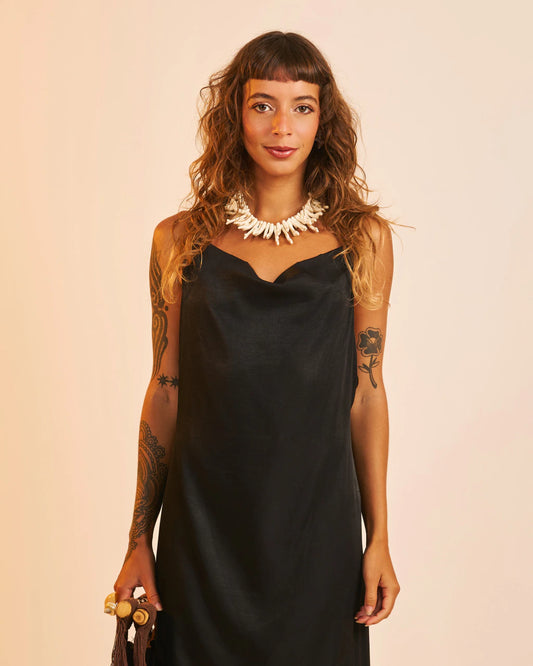 Vestido Cropped Iza Noite