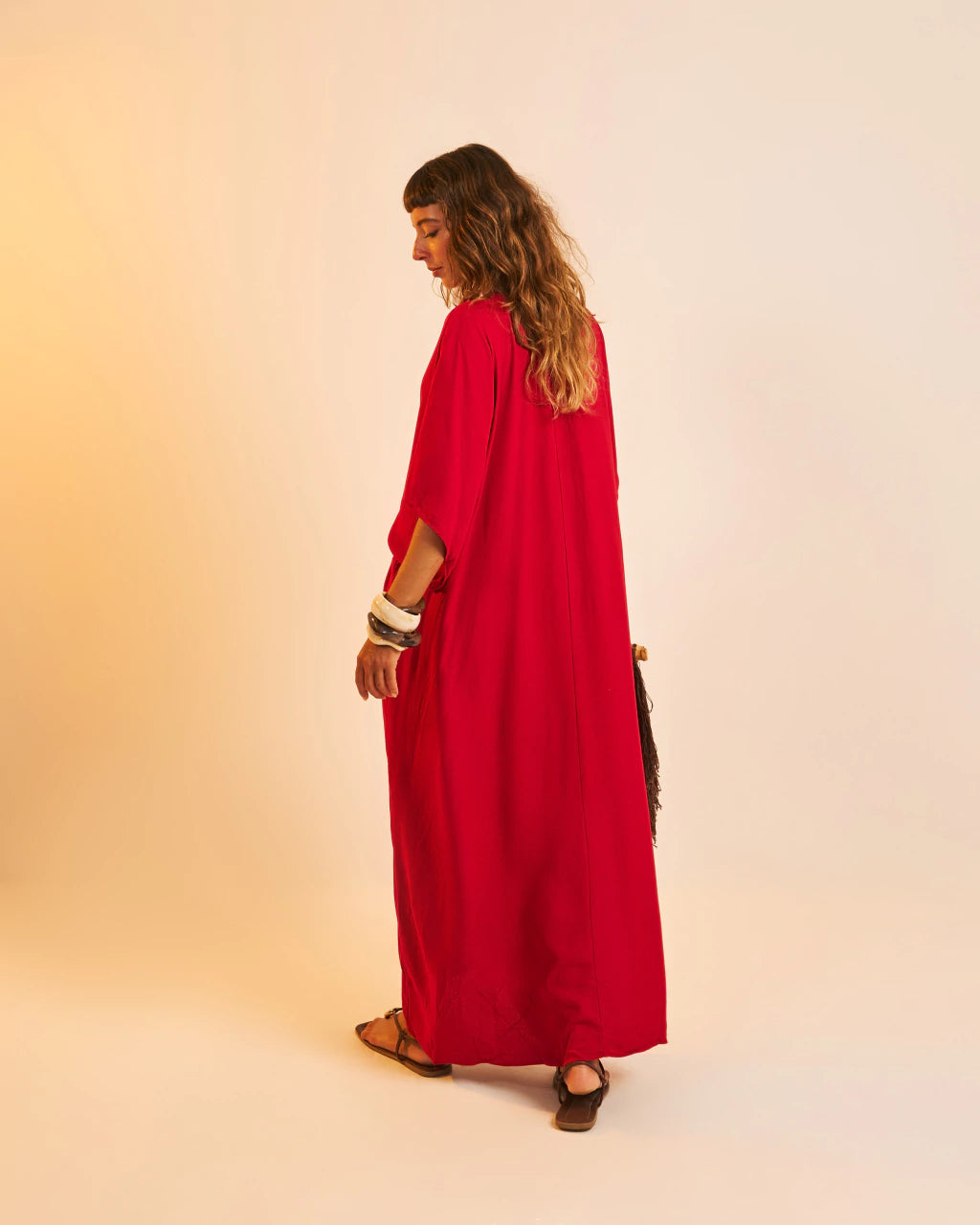 Vestido Longo Ágatha Páprica