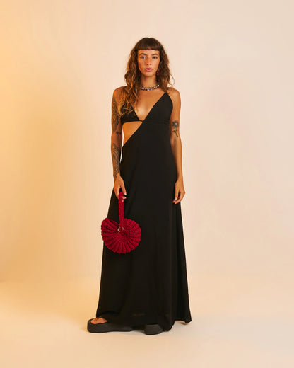 Vestido Longo Taci Preto