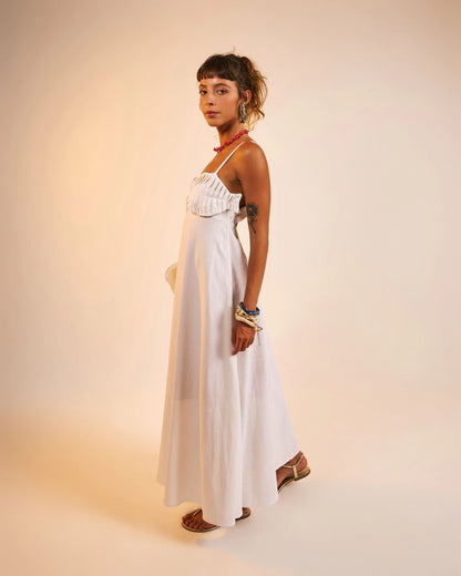 Vestido Praia do Peixe Off White