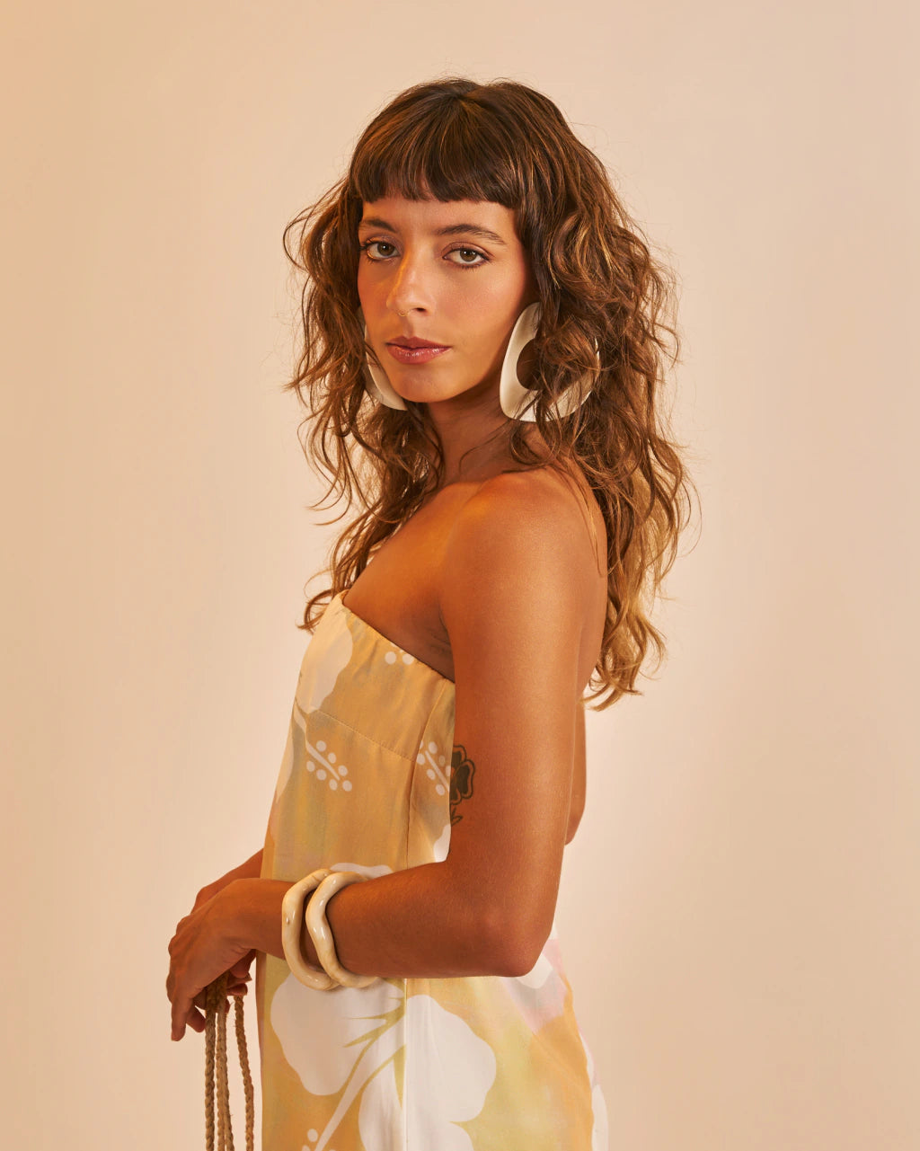 Vestido Longo Antúrio Aloha