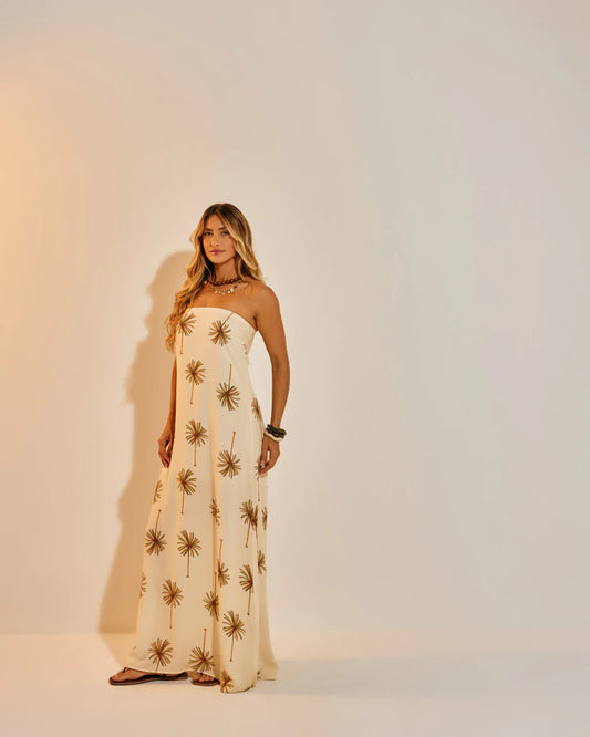 Vestido PUMP  Longo Antúrio Coqueiros