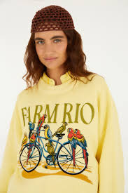 Casaco FARM  Tricot Bicicleta Aves