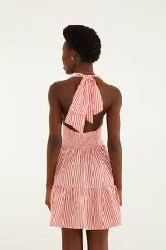 FARM Rio | Palmas Stripe Short Dress